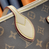 269-1 Louis Vuitton Neverfull MM Monogram Empreinte With Pouch Pocket Brown 12.2 Inches M20921