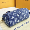 Louis Vuitton Nano Speedy Monogram Denim Blue 8.1 Inches M82950