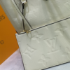 Louis Vuitton Neverfull MM Monogram Empreinte  Beige 12.2 Inches N50047