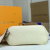 Louis Vuitton Neverfull MM Monogram Empreinte  Beige 12.2 Inches N50047
