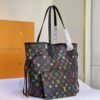 Louis Vuitton Neverfull MM Monogram Multicolore Black 12.2 Inches M40156