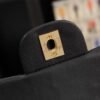 Chanel Classic Flap Black Gold Hardware 9.8 Inches