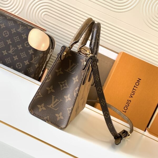 [Premium Quality] – Louis Vuitton Onthego PM Brown 9.8 Inches M46373