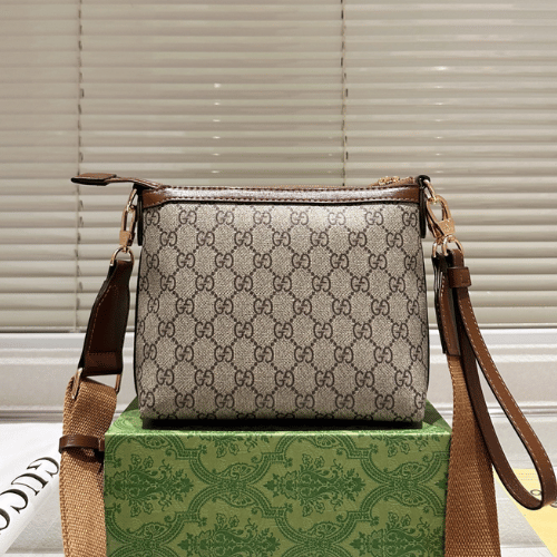 Gucci Ophidia Gg Small Camera Bag Beige 7.9 Inches