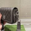 Gucci Ophidia Gg Mini Camera Bag Black 7.5 Inches