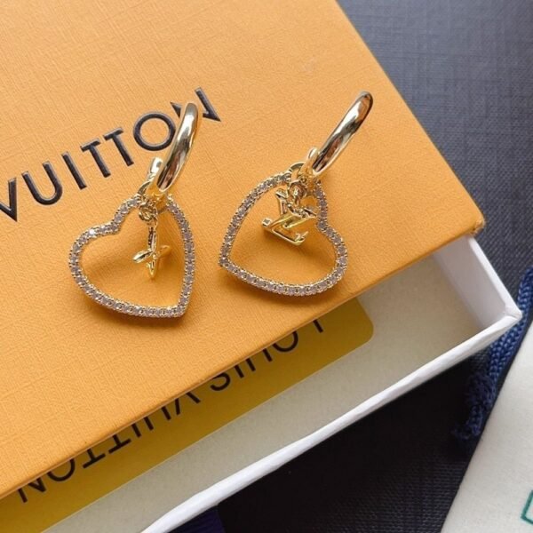 Louis Vuitton My LV Heart Earrings M02308
