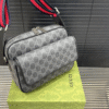 Gucci Ophidia Gg Supreme Messenger Bag Grey 9 Inches