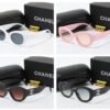 Chanel Oval Sunglasses Acetate And Nylon White