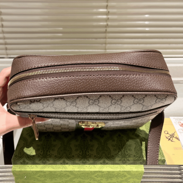 Gucci Ophidia Gg Small Messenger Bag Beige 9.4 Inches