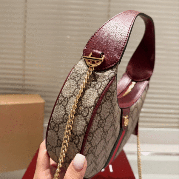 Gucci Ophidia Small Shoulder Bag Beige 7.9 Inches 838463 FAE0P 9789