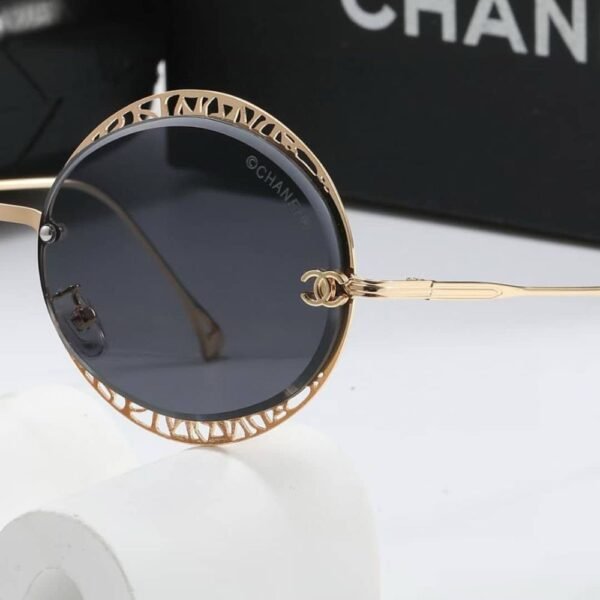 Chanel Soleil Vintage Sunglasses Black