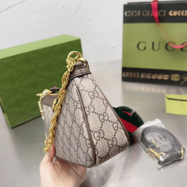 3-148.png Gucci Ophidia Small Shoulder Bag Beige 9.4 Inches