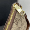 Gucci Gg Supreme Mini Messenger Bag Beige 6.7 Inches