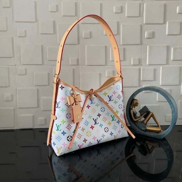 [Premium Quality] – Louis Vuitton Carryall Multicolor White 11.4 Inches M13661