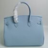 Hermes Birkin 35 Togo Leather Gold Hardware Blue 13.7 Inches