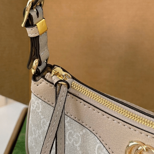 Gucci Ophidia Small Shoulder Bag White 9.8 Inches 735145 UULBG 9683
