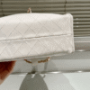 Chanel 25 Small Hand Bag White 13.4 Inches