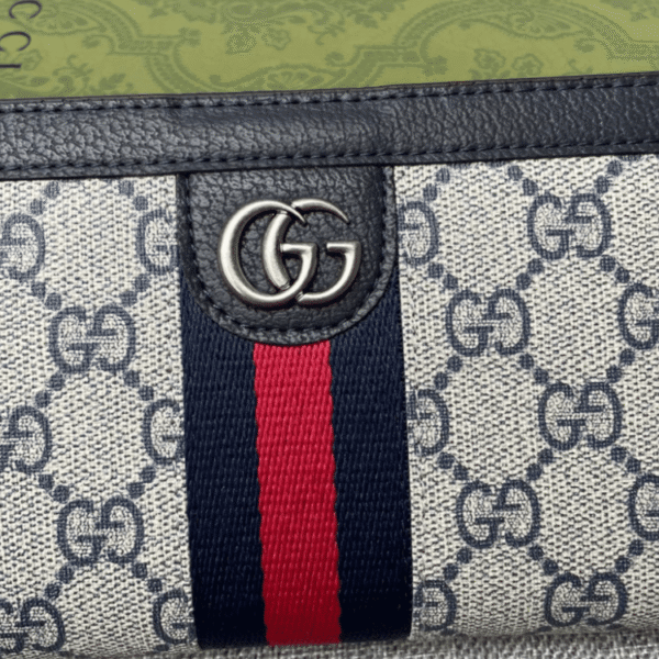 Gucci Ophidia Zip Around Wallet 19.2.0 Inches Brown 523154 96LWG 8745