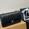 3-288 Chanel Classic Flap Bag Black 9.8 Inches