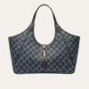 3-3 Gucci Mercato Medium Tote Bag Denim Navy Blue 14.2 Inches
