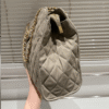 Chanel Vintage Style Shopping Bag Khaki 13.8 Inches