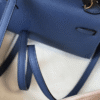 Hermès Kelly Mini II Bag Blue 7.5 Inches