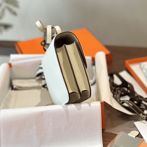 Hermès Constance Bag Mini White 7.5 Inches