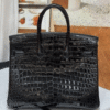 Hermès Birkin Bag Black Crocodile 9.8 Inches