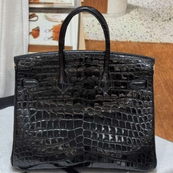Hermès Birkin Bag Black Crocodile 9.8 Inches