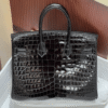 Hermès Birkin Bag Black Crocodile 11.8 Inches