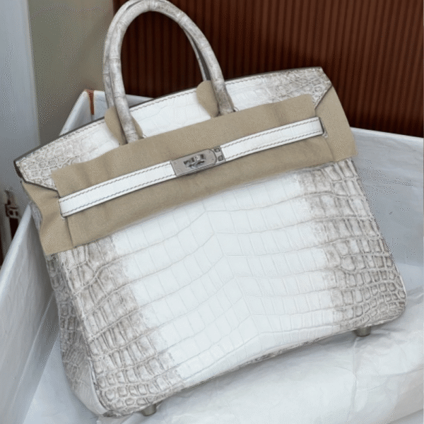 Hermès Birkin Bag Himalaya Crocodile 11.8 Inches