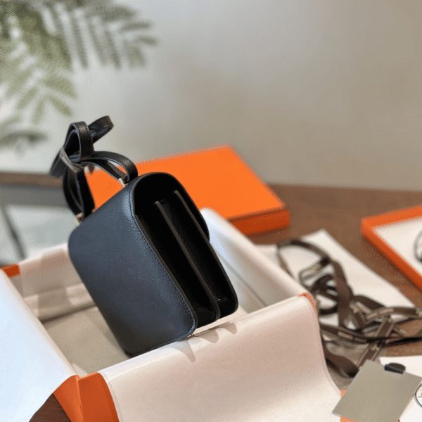 3-385 Hermès Constance Bag Mini Black 7.5 Inches