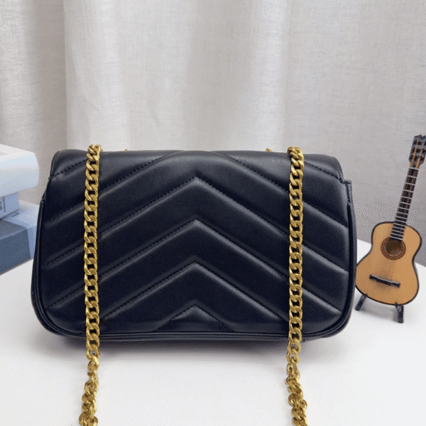 Saint Laurent Loulou Bag Black Quilted 10.6 Inches 801437AAEAX1000