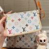 Louis Vuitton Carryall Multicolor White 11.4 Inches M13661