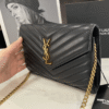 Saint Laurent Envelope Woc Black Bag 8.7 Inches 742920AAA441000