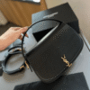 Saint Laurent Voltaire Shoulder Bag Black 9.4 Inches 7876710SX0W1000