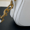 Saint Laurent Voltaire Shoulder Bag Mini White 8.3 Inches