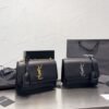 Saint Laurent Sunset Medium In Smooth Leather Black 9.8 Inches