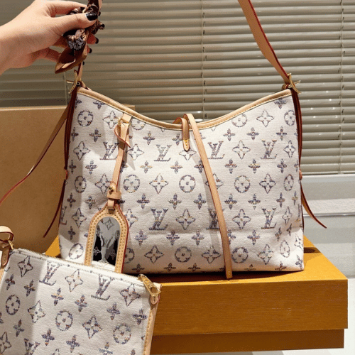 Louis Vuitton Carryall Nautical Monogram Jacquard 11.8 Inches