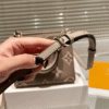 Louis Vuitton Onthego Mini Monogram Taupe Beige 7 Inches