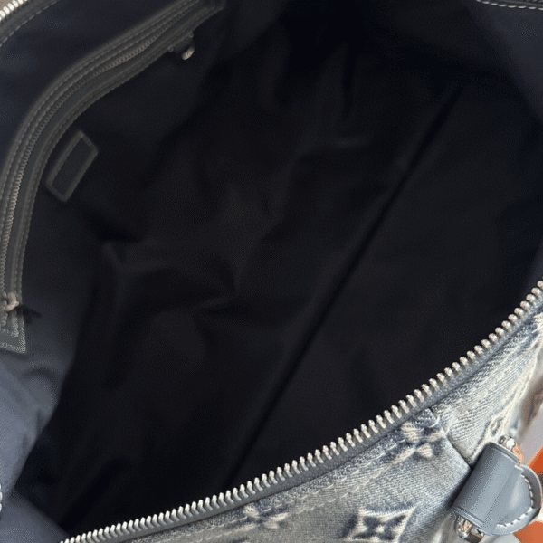 Louis Vuitton Keepall 50 Denim Monogram Blue 20 Inches