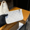 Louis Vuitton Carryall PM Monogram Empreinte White Blue 11.4 Inches