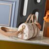 Louis Vuitton Keepall Bandoulière 25 Monogram Beige 9.9 Inches