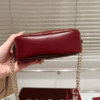 Gucci Gg Marmont Small Camera Bag Burgundy 9.4 Inches