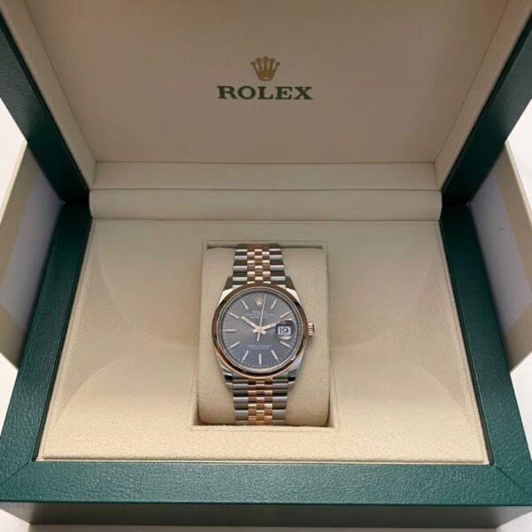 Rolex Datejust 36 mm Chocolate Dial 126201