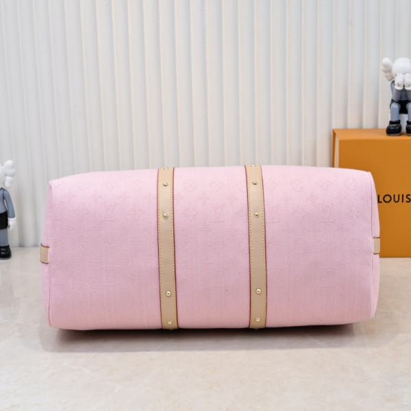 301 Louis Vuitton Keepall Bandoulière 45 Pink 7.5 Inches M13748