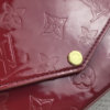 313-1 Louis Vuitton Pochette Félicie Monogram Vernis Amarante 8.3 Inches M61276
