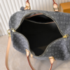 Louis Vuitton Keepall Bandoulière 50 Gray 19.7 Inches M25334