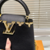 Louis Vuitton Capucines Nano Bag Black 8.7 Inches