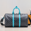 Louis Vuitton Keepall Bandoulière 45 Gray 17.7 Inches M11481